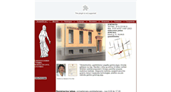 Desktop Screenshot of homeopat.lt